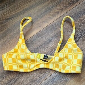 Triangl terry bikini top - LIKE NEW